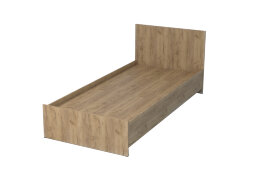 Кровать дуб крафт (арт.032) ЭГО 