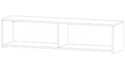 Антресоль АН-01 Бостон, Анкор светлый