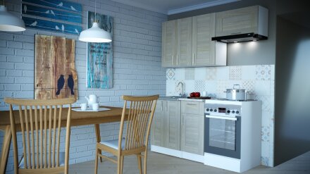 Кухонный гарнитур Лира нормал, 150 см 