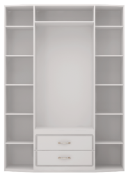 Шкаф для одежды четырехдверный Виктория №2 