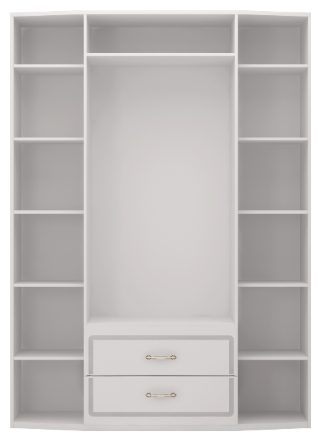 Шкаф для одежды четырехдверный Виктория №2  