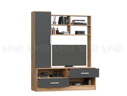 Центральная секция Мартина, графит/дуб крафт