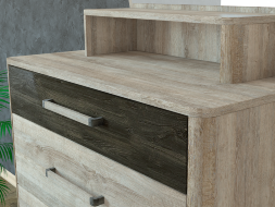 Комод с зеркалом Версаль-2