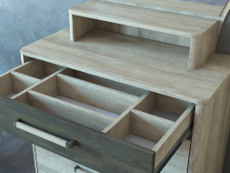 Комод с зеркалом Версаль-2