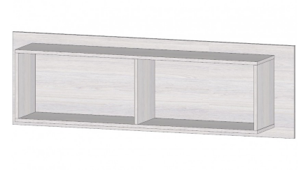 Антресоль АН-02 Бостон, Анкор светлый 