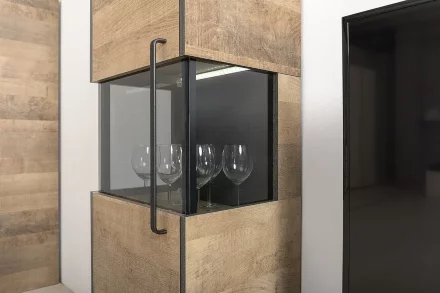 Шкаф-пенал с витриной Трувор 13.205  