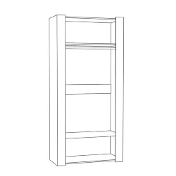 Шкаф для одежды Амели 13.133