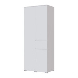 Шкаф 2-х створчатый Плейона, белый