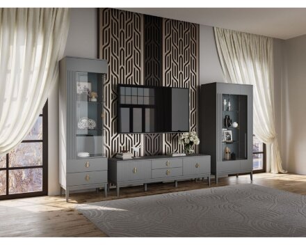 Модульная гостиная Фарго, Антрацит 