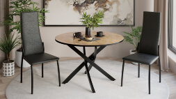 Стол обеденный Diamond, тип 2 (бунратти)