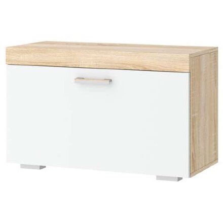 Обувница Соната ОС-800, Сонома/Белый глянец  