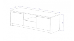 Тумба ТВ Бостон, Анкор светлый