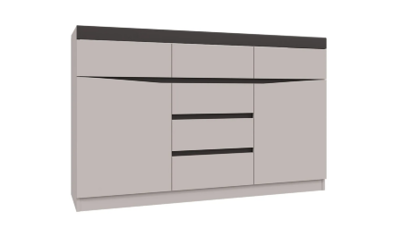 Комод 6 ящиков Тиана, Персидский жемчуг 