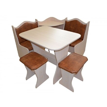 Кухонный уголок Аленка-1 (комплект со столом и табуретами) 