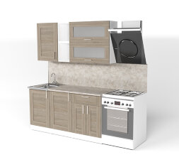 Кухонный гарнитур Лира стандарт, 160 см