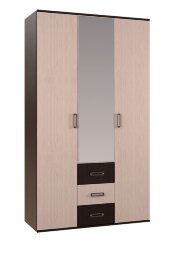 Шкаф 3х-створчатый Белла, венге