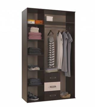 Шкаф 3х-створчатый Белла, венге 