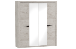 Шкаф 4х-дверный Соренто, дуб Бонифаций