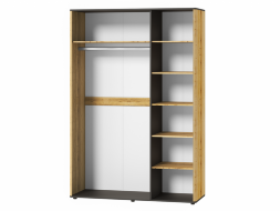 Шкаф 3-х створчатый с зеркалом Аэлита