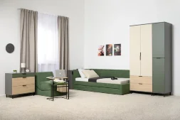 Шкаф-пенал 16.316.02 Марвэл, тёмно-серый