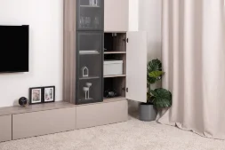 Шкаф навесной 16.322.01 Роквуд, Крем