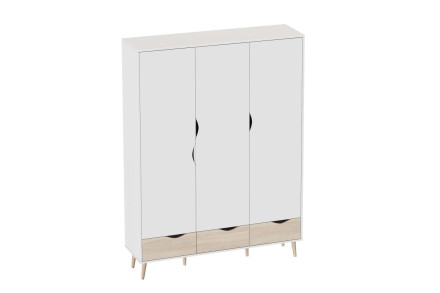 Шкаф трехстворчатый Соната 