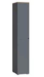 Шкаф-пенал Остин 13.225 серый графит