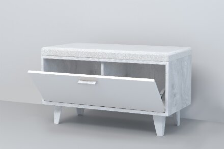 Обувница с 1дверью на ножках  Об-1 ЭГО 