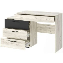 Стол косметический СКС-1200 Соната, Крафт белый - Антрацит