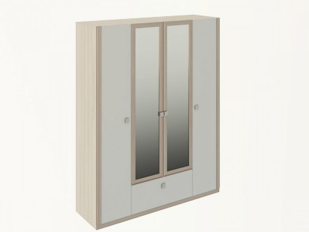 Шкаф 4-х дверный Глэдис 
