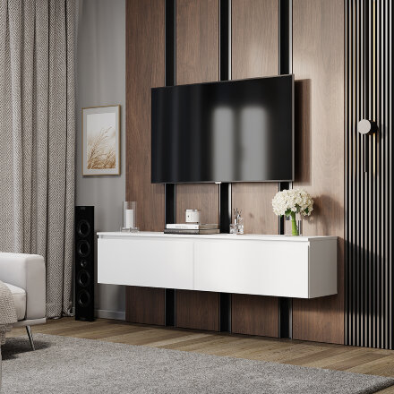 Шкаф навесной Симпл, Белый 