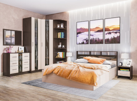 Шкаф трехстворчатый Эрика 