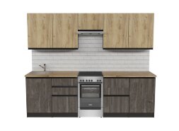 Кухонный гарнитур Адажио мега 250 см