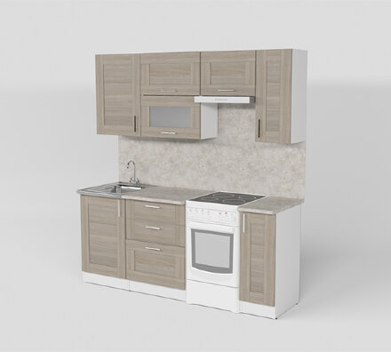 Кухонный гарнитур Лира ультра, 200 см 