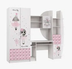 Модульная детская Мальвина Юниор-2 ЛДСП 