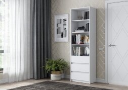 Стеллаж Айден СТЛ06-600, белый