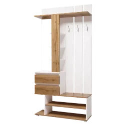 Прихожая Парус, белый/вотан