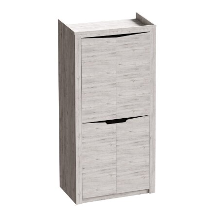 Шкаф 2х-дверный Соренто, дуб Бонифаций 