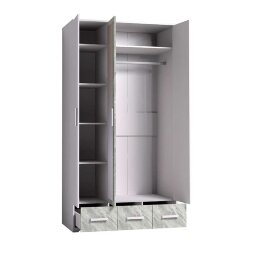 Шкаф для одежды и белья 444 Айрис, Статуарио