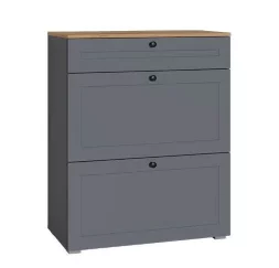 Тумба для обуви Остин 16.121 серый графит