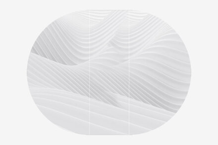 Стол круглый раздвижной Бостон Жемчуг (брифинг) 