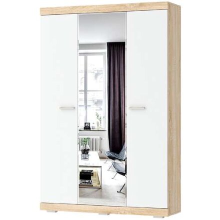 Шкаф Соната ШСЗ-1300, Сонома/Белый глянец  