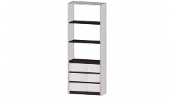 Стеллаж 3 ящика Бостон, Анкор светлый