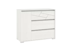 Комод с дверкой и тремя ящиками Аделина