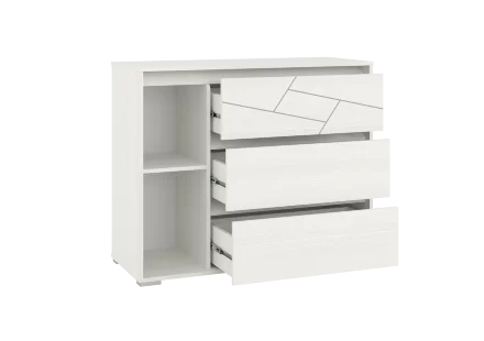 Комод с дверкой и тремя ящиками Аделина 