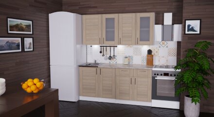 Кухонный гарнитур Лира демо, 170 см 