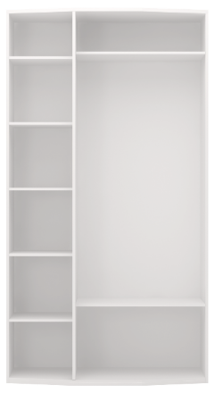 Шкаф для одежды трехдверный с зеркалом Виктория №9 