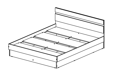 Кровать Ким   