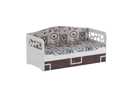 Кровать одинарная с подушками Омега - 16 