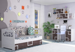 Кровать одинарная с подушками Омега - 16